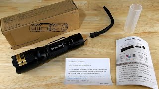 HSXMN UV Flashlight 365nm & 395nm Black Light Flashlight review and Demonstration