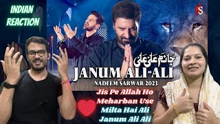 Indian Reaction - Janum Ali Ali Nadeem Sarwar Reaction Baba