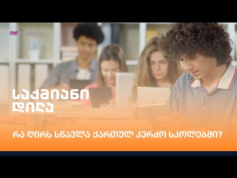 რა ღირს სწავლა ქართულ კერძო სკოლებში?
