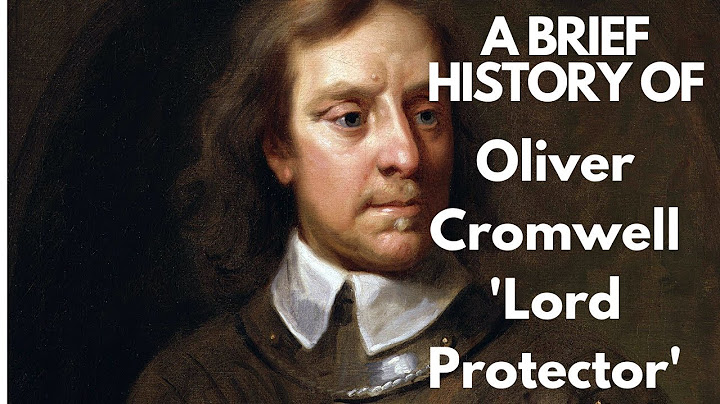 Oliver cromwell đánh giá trong tiếng anh