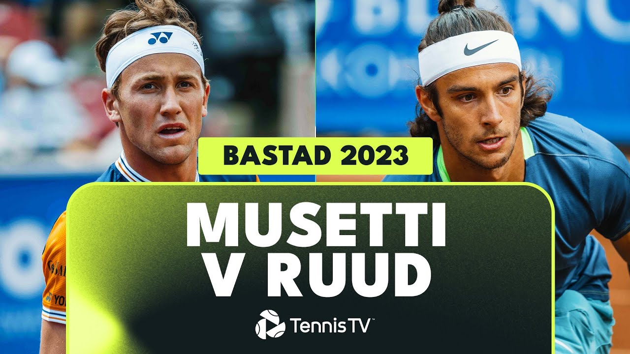 Casper Ruud vs Lorenzo Musetti In Semi-Finals! Bastad 2023 Highlights