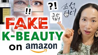 BEAUTY FRAUD WARNING⚠️ How to IDENTIFY FAKE K-beauty products on Amazon I Korean Skincare