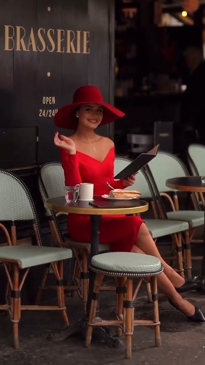 Lady in Red ️Элегантно и Стильно Одетая Леди🌹Elegant & Stylish Dressed ...