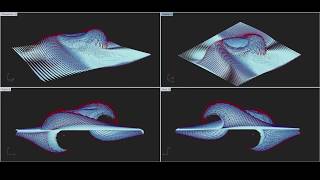 Grasshopper Water Bending Simulation