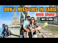 Best experience in paris  paris river cruise  paris travel vlog in hindi  indian travel blogger