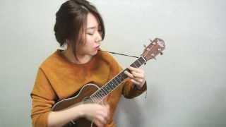 Video thumbnail of "On the sunny side of the street (Ukulele Jazz)"