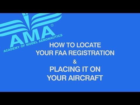 Locating Your FAA Registration and Placing It On Your Aircraft