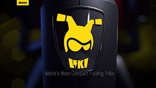リキ　トライク　世界最小折りたたみ三輪車　Liki Trike   Full length