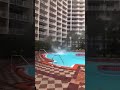 Waterspout Over Hotel Pool in Florida - 990173