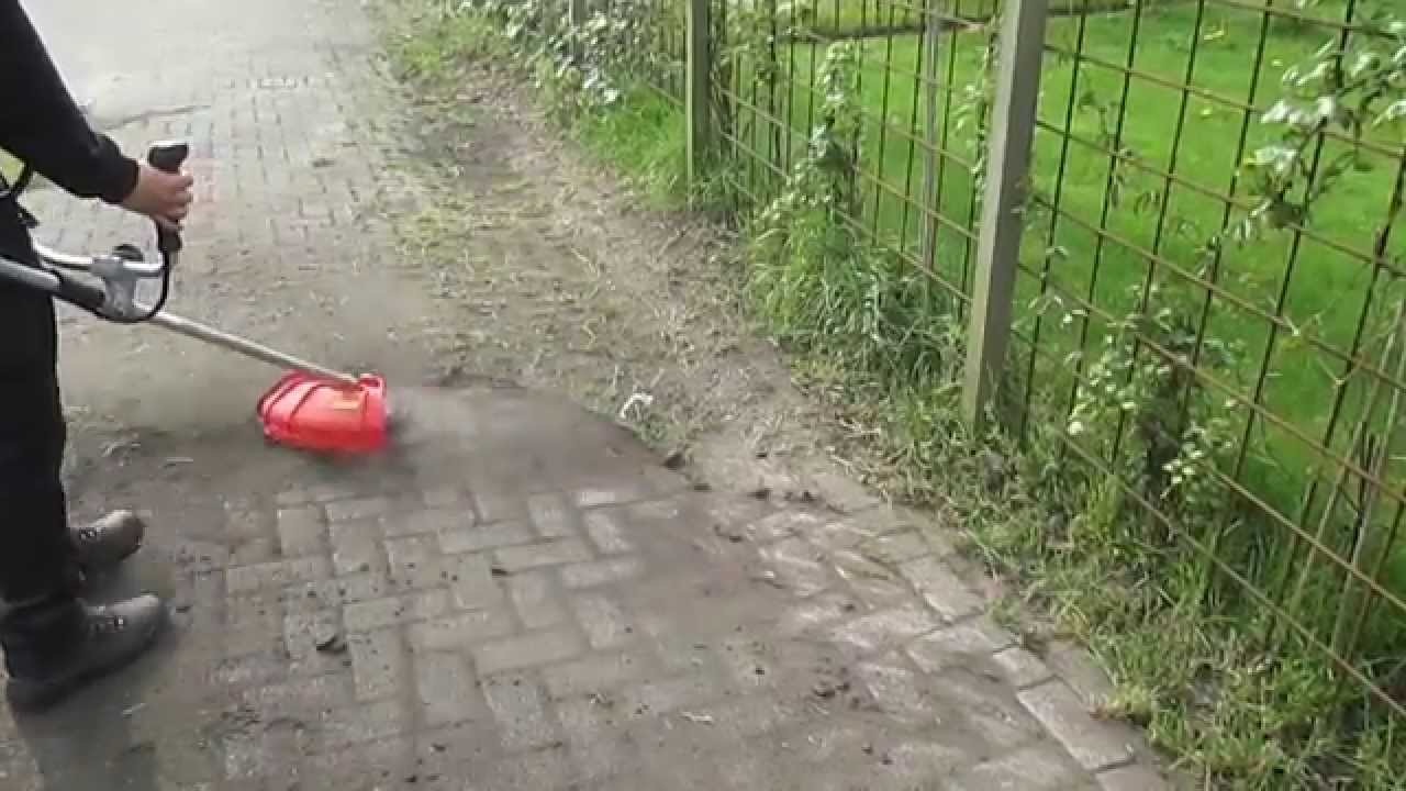 Onkruidborstel voor elk merk of type bosmaaier - YouTube Onkruidborstel voor elk merk of type bosmaaier - YouTube