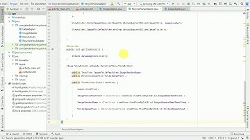 Retrieve images from mysql database in RecyclerView in android studio