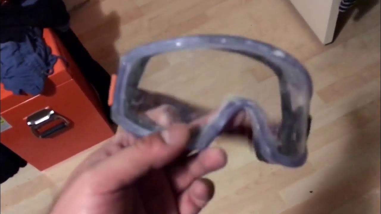 How to clean safety glasses safely YouTube