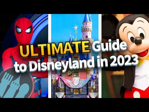 Video: Disneyland-tog i Disneyland, Californien