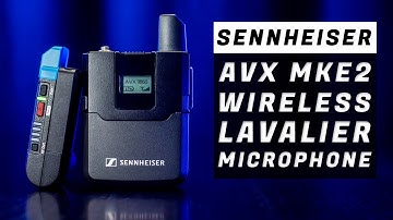 Sennheiser AVX MKE2 Wireless Lavalier Microphone Unboxing and Testing