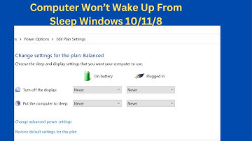 Computer Won’t Wake Up From Sleep Windows 10/11/8