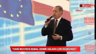 Recep Tayyip Erdoğan Gazi Mustafa Kemal'e sardı. Resimi