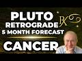 Cancer | PLUTO RETROGRADE | 5 Month Forecast! Asc/Sun/Moon