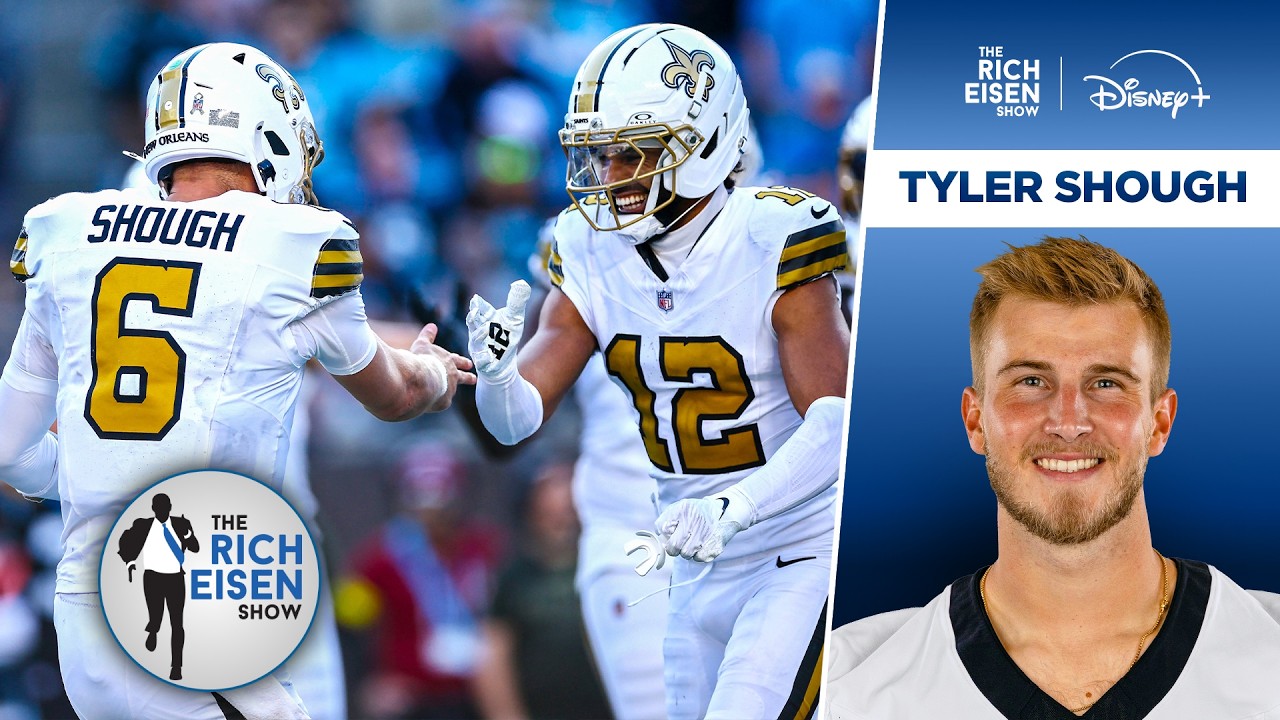 Saints QB Tyler Shough Endorses Chris Olave as Your Fantasy Football WR1 | The Rich Eisen Show