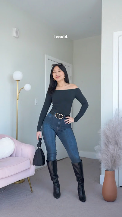 would YOU wear skinny jeans? 🤔👖 #skinnyjeans #jeggings #fashiontrend #howtostyle #outfitidea
