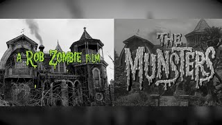 The Munsters - Intro Theme (Original TV Show\/Rob Zombie's Movie....Side-By-Side Comparison)