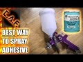 How to Spray Adhesive - CarAudioFabrication