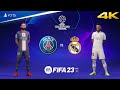 Fifa 23  psg vs real madrid  uefa champions league final  ps5 4k60fps