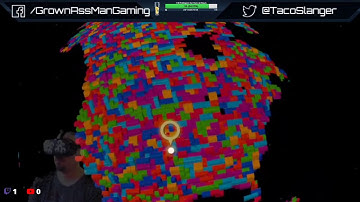 First Time playthrough of the relaxing new VR game Tetris Effect