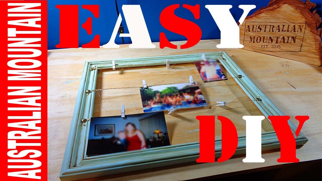 How to Make Picture Frames Out of Corrugated Metal