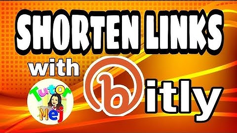 How to SHORTEN LINKS with BITLY¦¦TAGALOG