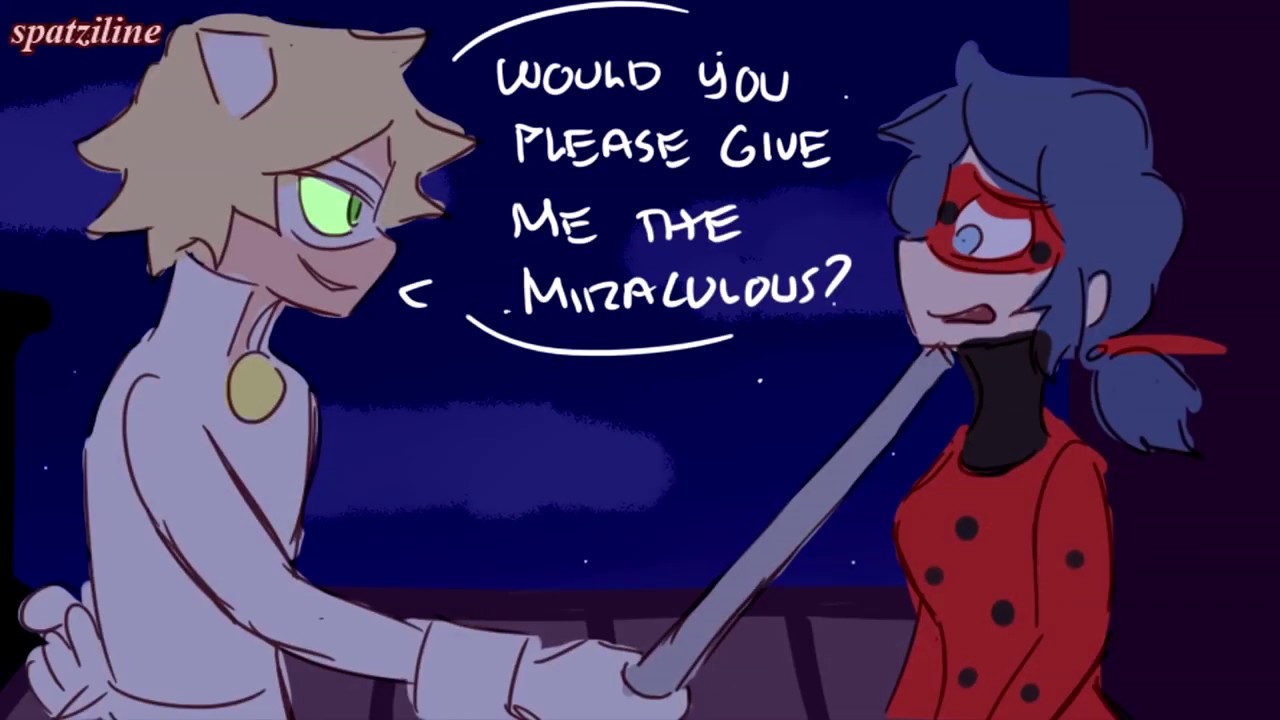 Miraculous Ladybug Comic Dub Ladybug Vs Chat Blanc Youtube