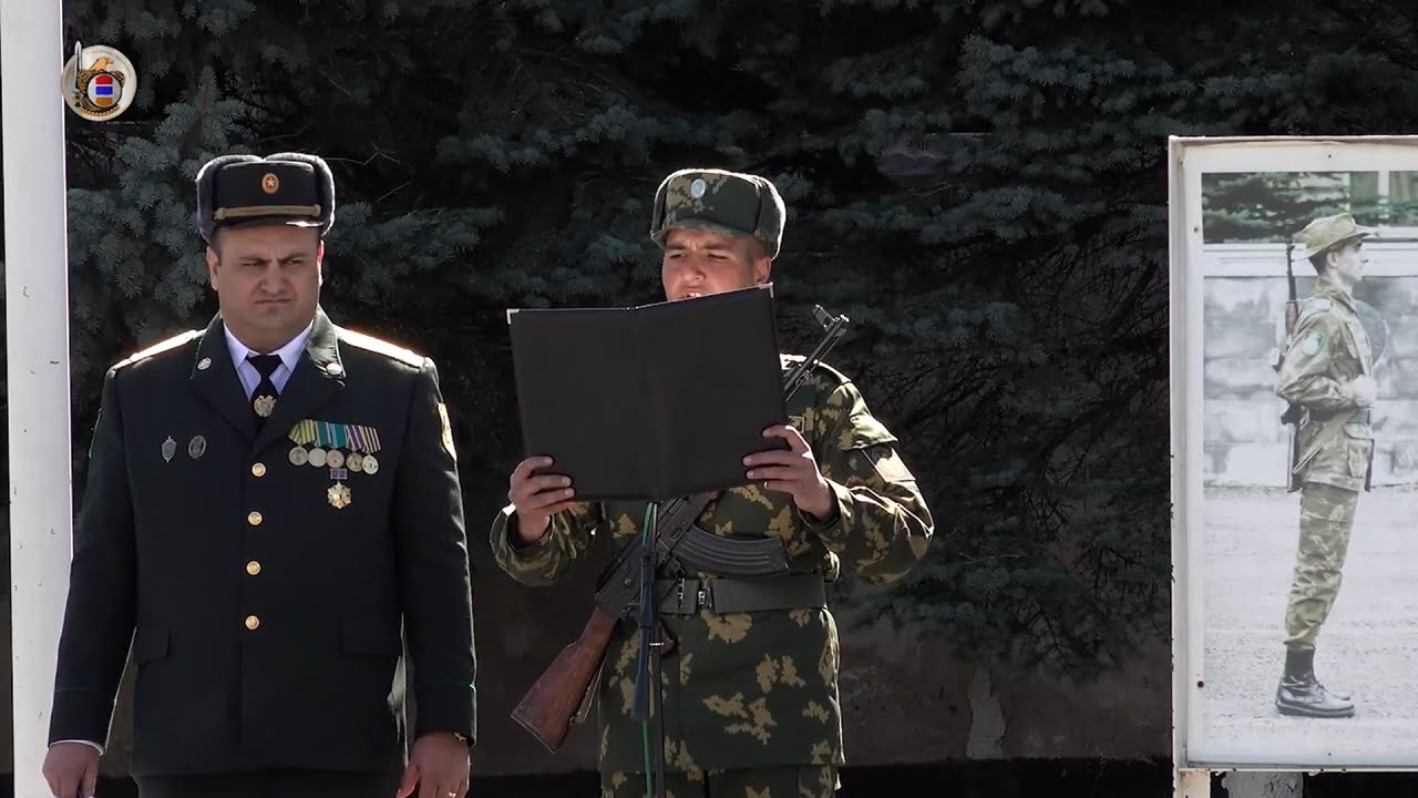 ՀՀ ԱԱԾ սահմանապահ զորքերում տեղի ունեցավ նորակոչիկ զինծառայողների երդման արարողություն