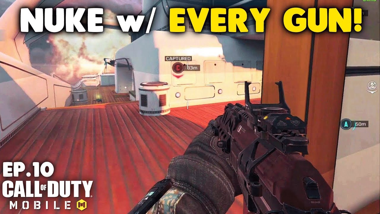 Nuke with Every Gun in Call of Duty Mobile! - AKS-74u SMG - 