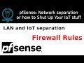 pfSense - Basic LAN Firewall Rules