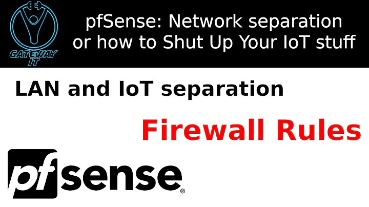 pfSense - Basic LAN Firewall Rules