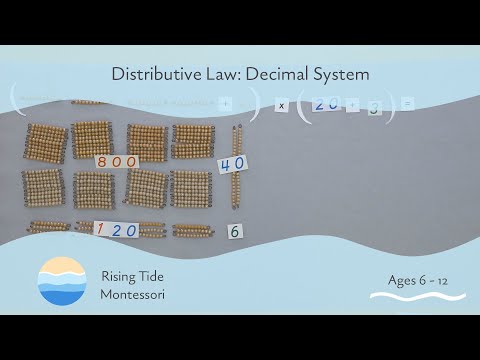 Distributive Law: Decimal System