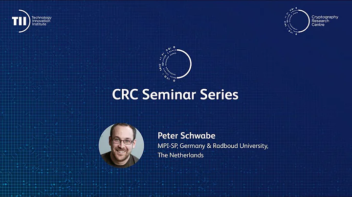 CRC Seminar Series - Peter Schwabe
