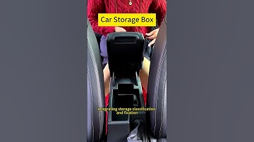 Car Storage Box#carstoragebox #multifunctional #carorganization #spaceutilization #lifetips