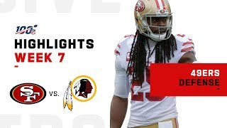 49ers Defense SHUTS OUT Washington | NFL 2019 Highlights