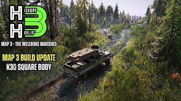 Beautiful Trails & A Beautiful Sqaure Body - NEW Realistic Mod Map - Snowrunner