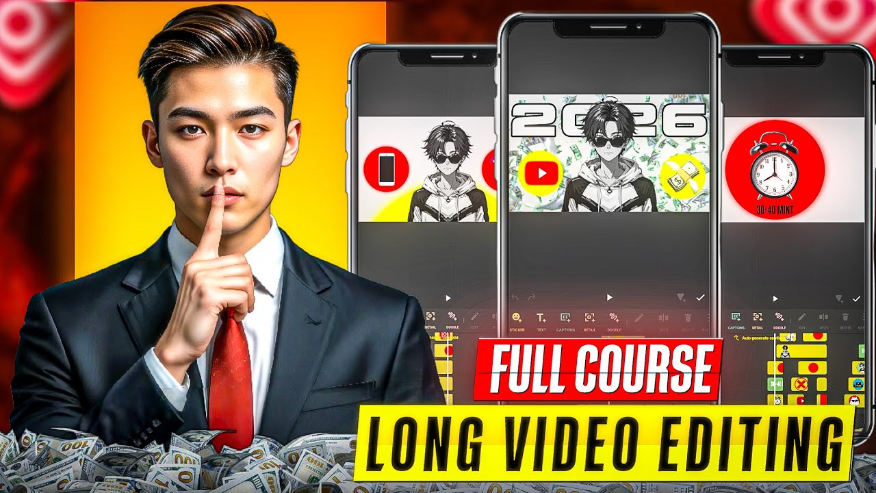 “Long Video Edit In Inshort— The InShorts Editing Master Class📱