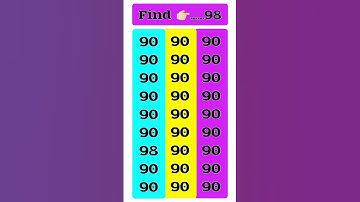 Can you find a different #maths #find #puzzle #iqtest #findland #youtube #viral #shorts #trending