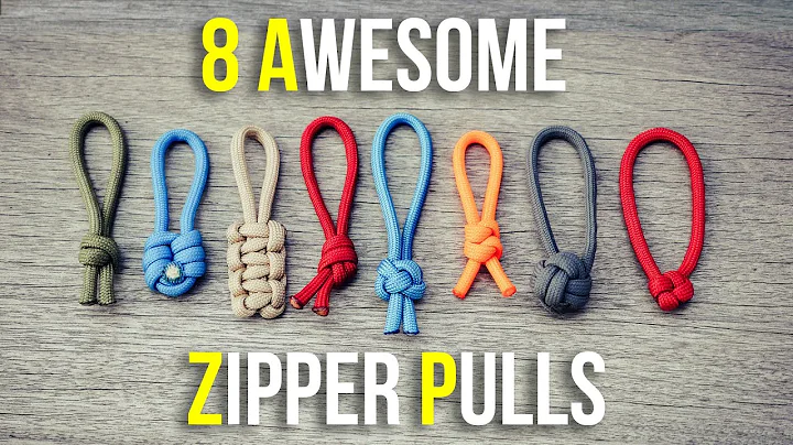 8 Awesome Paracord Zipper Pulls | Easy Zipper Pull...