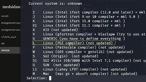 wien2k installation withe PGI