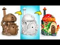 🎨✨ Magical Clay &amp; Cardboard Crafts! 🏠🚗🦕 DIY Fun You Can Make!