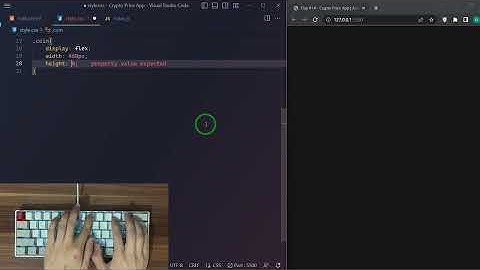 ASMR Programming - Crypto Price App - No Talking
