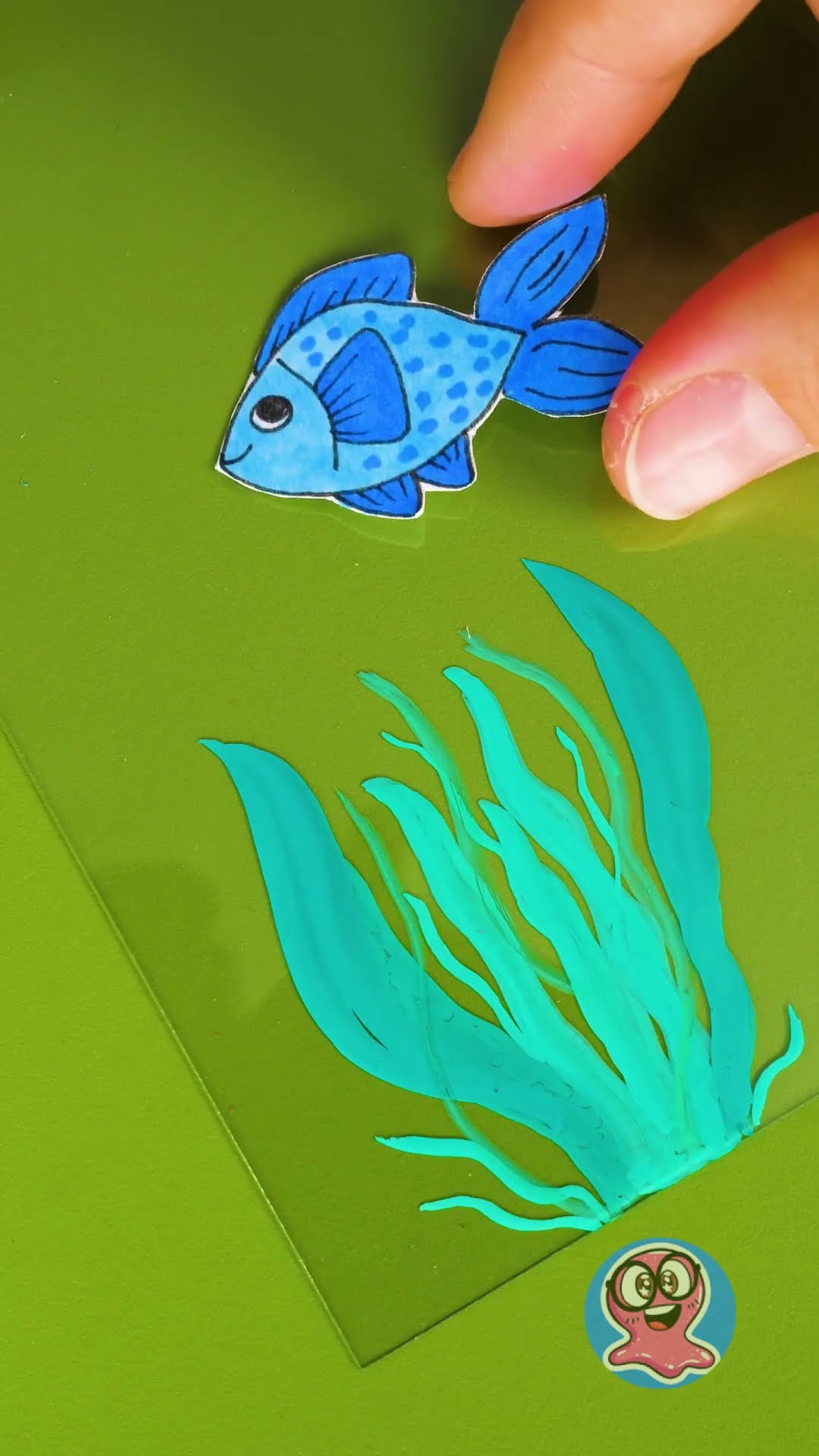 ¡Crea tu propio mundo submarino! ??️? Idea fácil de manualidades con arcilla #manualidades #DIY