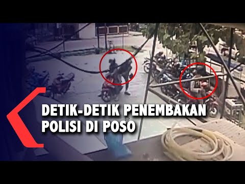 Detik-Detik Penembakan Seorang Polisi Oleh Orang Tak Dikenal di Poso