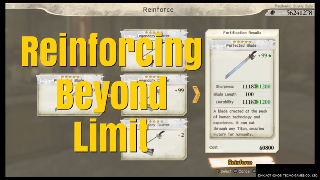 Attack On Titan 2 Reinforcing Beyond Limit - 