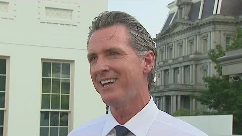 Gavin Newsom responds to possible run for Presiden...