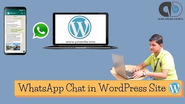 HOW TO ADD WHATSAPP CHAT WIDGET IN WORDPRESS SITE | Aligner Designer | WordPress Tutorial